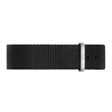 Daniel Wellington Classic Cornwall White Dial Black Nylon Strap Watch For Men - DW00100260
