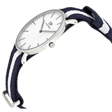 Daniel Wellington Classic Glasgow White Dial Two Tone NATO Strap Unisex Watch - DW00100047
