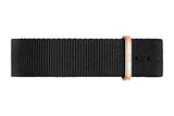 Daniel Wellington Classic Petite Cornwall White Dial Green NATO Strap Watch For Women - DW00100253