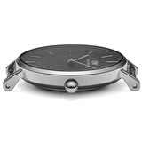 Daniel Wellington Classic Petite St Mawes Black Dial Brown Leather Strap Watch For Women - DW00100237