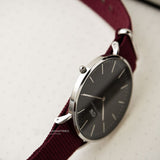 Daniel Wellington Classic Roselyn Black Dial Red NATO Strap Dial Watch For Women - DW00100270