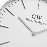 Daniel Wellington Classic Roselyn White Dial Red NATO Strap Watch For Women - DW00100268