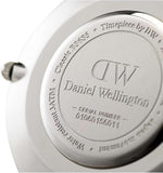 Daniel Wellington Classic Southampton White Dial Three Tone Nylon Strap Watch For Women - DW00100050