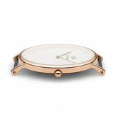 Daniel Wellington Classy Winchester White Dial Two Tone NATO Strap Watch For Women - DW00100077