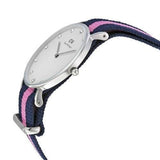 Daniel Wellington Classy Winchester White Dial Two Tone NATO Strap Watch For Women - DW00100081