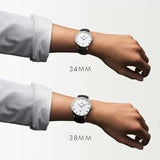 Daniel Wellington Dapper Cornwall White Dial Blue Nylon Strap Watch For Men - DW00100262