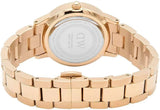 Daniel Wellington Iconic Link Emerald Green Dial Rose Gold Steel Strap Watch For Women - DW00100419