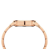 Daniel Wellington Iconic Link Emerald Green Dial Rose Gold Steel Strap Watch For Women - DW00100421