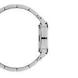 Daniel Wellington Iconic Link Unitone Silver Dial Silver Steel Strap Watch For Women - DW00100402
