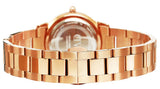 Daniel Wellington Iconic Link White Dial Rose Gold Steel Strap Watch For Women - DW00100209