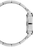 Daniel Wellington Iconic Link White Dial Silver Steel Strap Watch for Women - DW00100203