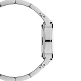 Daniel Wellington Iconic Link White Dial Silver Steel Strap Watch For Women - DW00100207
