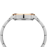 Daniel Wellington Iconic Link White Dial Two Tone Steel Strap Watch For Women - DW00100358
