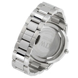 Daniel Wellington Iconic White Dial Silver Steel Strap Watch For Men - DW00100341
