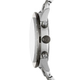 Emporio Armani Chronograph Grey Dial Two Tone Steel Strap Watch For Men - AR11391