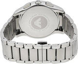 Emporio Armani Chronograph Quartz Blue Dial Silver Steel Strap Watch For Men - AR11082