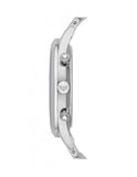 Emporio Armani Classic Chronograph Silver Dial Silver Steel Strap Watch For Men - AR1879