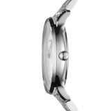 Emporio Armani Classic Quartz Mother of Pearl Dial Silver Steel Strap Watch For Women - AR1602