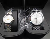 Emporio Armani Classic Quartz Silver Dial Silver Steel Strap Watch For Men - AR1745