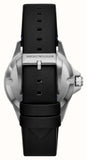 Emporio Armani Diver Three-Hand Quartz Blue Dial Blue Leather Strap Watch For Men - AR11516