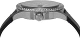 Emporio Armani Diver Three-Hand Quartz Blue Dial Blue Leather Strap Watch For Men - AR11516