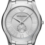 Emporio Armani Dress Quartz Silver Dial Silver Steel Strap Watch For Men - AR11084