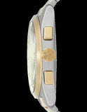 Emporio Armani Elegant Chronograph Cream Dial Two Tone Steel Strap Watch for Men - AR11605