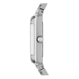 Emporio Armani Empire Mother of Pearl Dial Silver Steel Strap Watch For Women - AR11625