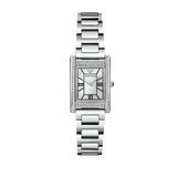 Emporio Armani Empire Mother of Pearl Dial Silver Steel Strap Watch For Women - AR11625