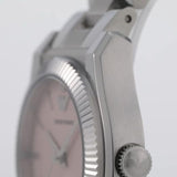 Emporio Armani Federica Pink Dial Silver Steel Strap Watch for Women - AR11658