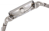 Emporio Armani Gianni T Bar Quartz Silver Dial Silver Steel Strap Watch For Women - AR1935
