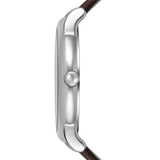 Emporio Armani Herren White Dial Brown Leather Strap Watch For Men - AR11103