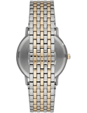 Emporio Armani Kappa Quartz Black Dial Two Tone Mesh Bracelet Watch For Men - AR11228