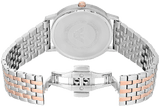 Emporio Armani Kappa Quartz Silver Dial Two Tone Mesh Bracelet Watch For Men - AR11093
