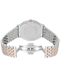 Emporio Armani Kappa Quartz Silver Dial Two Tone Mesh Bracelet Watch For Men - AR11093