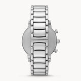 Emporio Armani Luigi Chronograph Black Dial Silver Steel Strap Watch For Men - AR11324