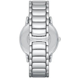 Emporio Armani Luigi Quartz Black Dial Silver Steel Strap Watch For Men - AR2499