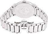 Emporio Armani Luigi Quartz Black Dial Silver Steel Strap Watch For Men - AR2499