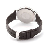 Emporio Armani Luigi Quartz Gray Dial Brown Leather Strap Watch For Men - AR1996