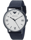 Emporio Armani Luigi Quartz White Dial Blue Mesh Bracelet Watch For Men - AR11025