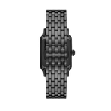 Emporio Armani Meccanico Black Dial Black Steel Strap Watch For Men - AR60058