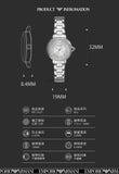 Emporio Armani Mia Three Crystals Silver Dial Silver Steel Strap Watch For Women - AR11632
