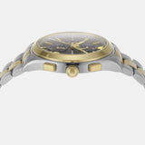 Emporio Armani Paolo Chronograph Blue Dial Two Tone Steel Strap Watch For Men - AR11579