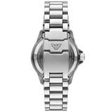 Emporio Armani Sea Explorer Blue Dial Silver Steel Strap Watch for Men - AR60087