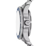 Emporio Armani Sea Explorer Blue Dial Silver Steel Strap Watch for Men - AR60090