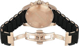 Emporio Armani Sigma Chronograph Black Dial Black SIlicon Strap Watch For Men - AR6066