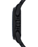 Emporio Armani Sigma Chronograph Blue Dial Black Silicone Strap Watch For Men - AR6121