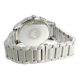 Emporio Armani Valente Chronograph Quartz Black Dial Silver Steel Strap Watch For Men - AR11083