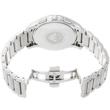 Emporio Armani Valente Chronograph Quartz Black Dial Silver Steel Strap Watch For Men - AR11083