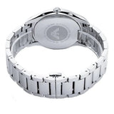 Emporio Armani Valente Quartz Black Dial Silver Steel Strap Watch For Men - AR11086